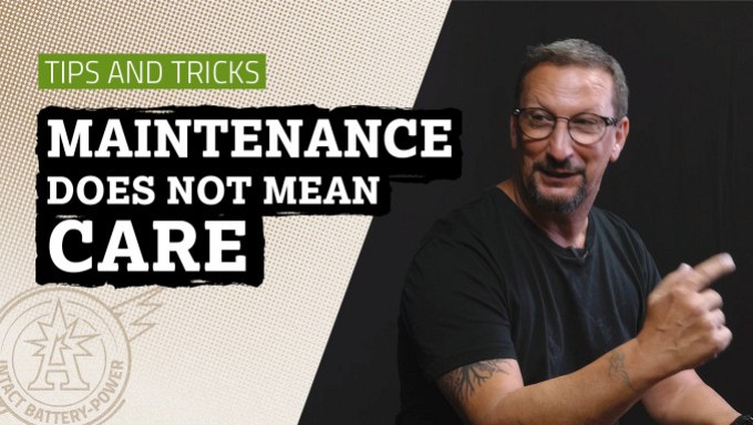 Maintainance does not mean care