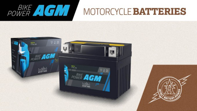Motorcycle Batteries - Power AGM