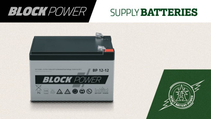 Supply Batteries - Block Power