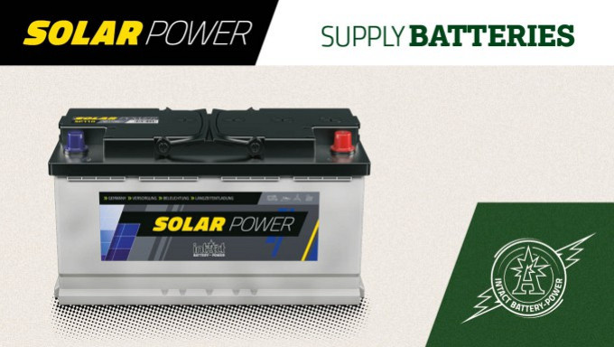 Supply Batteries - Solar Power