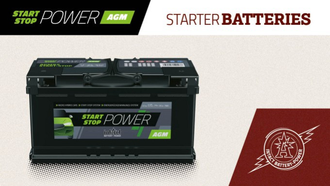 Starter Batteries - Start-Stop Power AGM