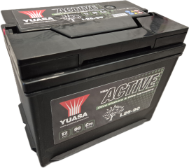 Akumulator Yuasa YBX ACTIVE Olive shakers 12V-90Ah L+