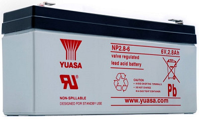Akumulator YUASA NP-2.8Ah (C20) AGM