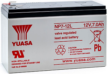Akumulator YUASA NP 12V-7Ah (C20) AGM
