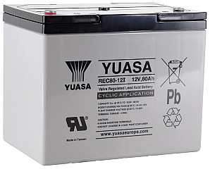Akumulator YUASA REC 12V-80 Ah (C20) AGM 