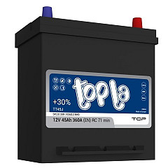 Akumulator Topla Top JIS 12V-45Ah D+