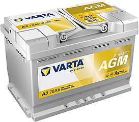 Akumulator Varta Dynamic AGM 12V-70Ah