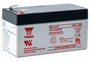 Akumulator YUASA NP 12V-1.2Ah (C20) AGM