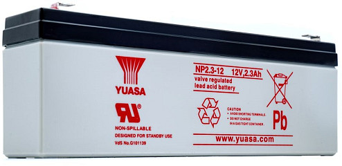Akumulator YUASA NP 12V-2,3Ah (C20) AGM