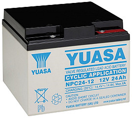 Akumulator YUASA NPC 12V-24 Ah (C20) AGM