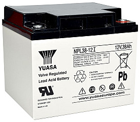 Akumulator YUASA NPL 12V-38 Ah (C20) AGM