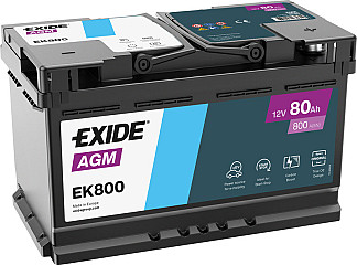 Akumulator EXIDE Start-Stop AGM 12V-80Ah