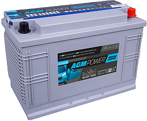 Akumulator intAct AGM-Power 12V-100Ah