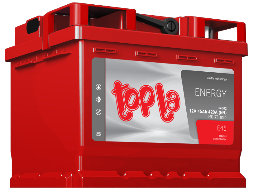 Akumulator Topla Energy 12V-45Ah D+ Nizki