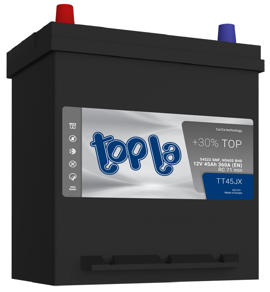 Akumulator Topla Top JIS 12V-45Ah L+