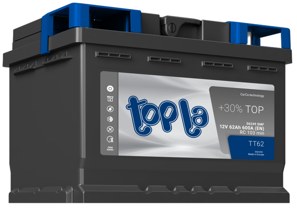 Akumulator Topla Top 12V-62Ah