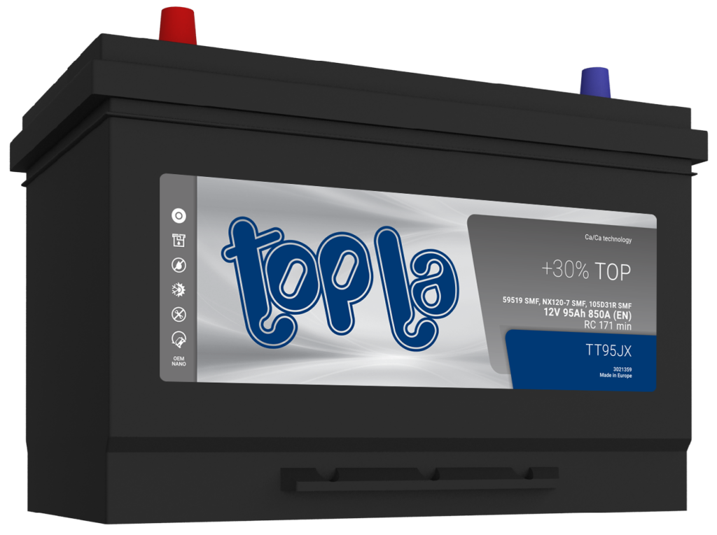 Akumulator Topla Top JIS 12V-95Ah L+