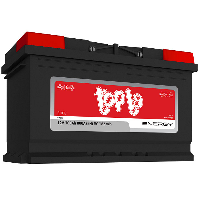 Akumulator Topla Energy 12V-100Ah KRATKA