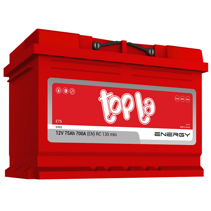 Akumulator Topla Energy 12V-75Ah D+
