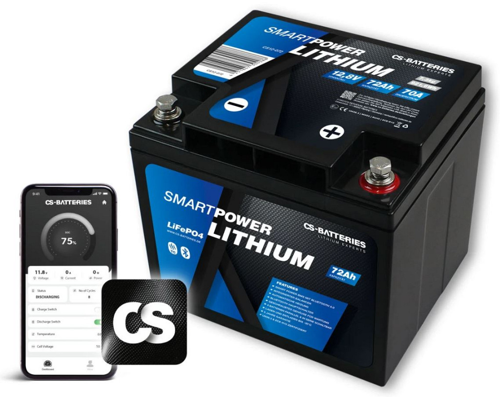 Akumulator Forster Smart Power CS12-072 12.8V 72Ah
