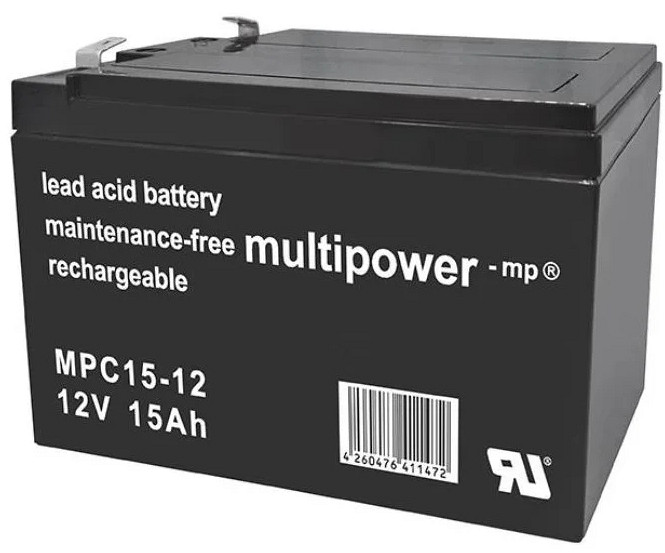 Akumulator multipower 12V-15Ah (c20)