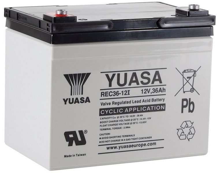 Akumulator YUASA REC 12V-36 Ah (C20) AGM