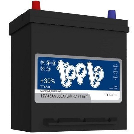 Akumulator Topla Top JIS 12V-45Ah L+