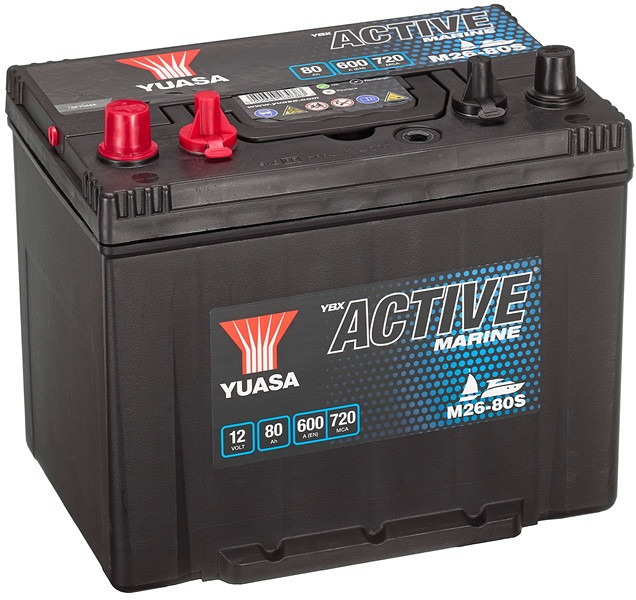 Akumulator Yuasa 12V 80Ah