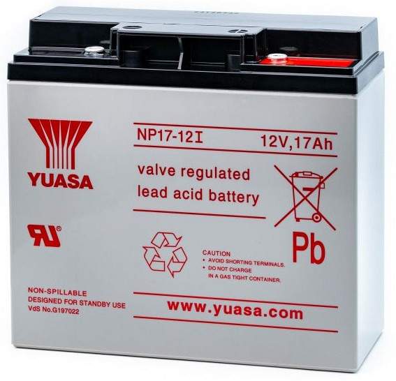 Akumulator YUASA NP 12V-17Ah (C20) AGM 