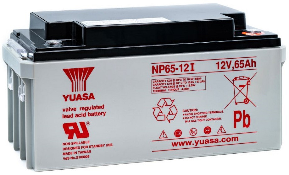 Akumulator YUASA NP 12V-65Ah (C20) AGM