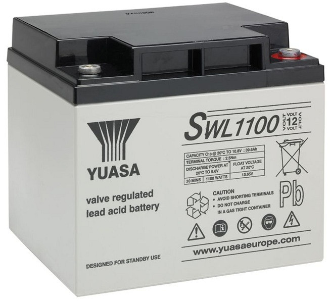 Akumulator YUASA SWL 12V-40,6Ah (C20) AGM