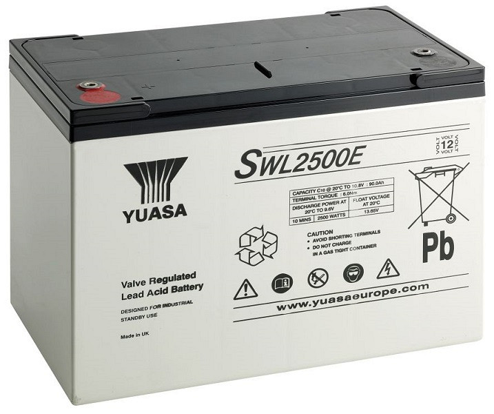 Akumulator YUASA SWL 12V-93,6Ah (C20) AGM