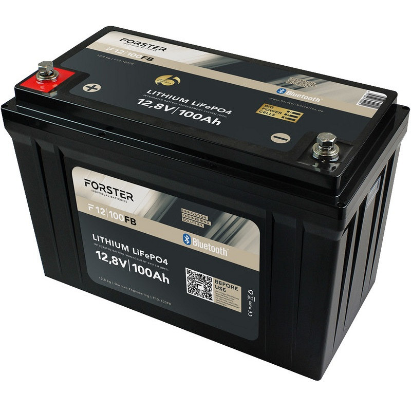 Akumulator Forster Fishing F12-100FB 12.8V 100Ah