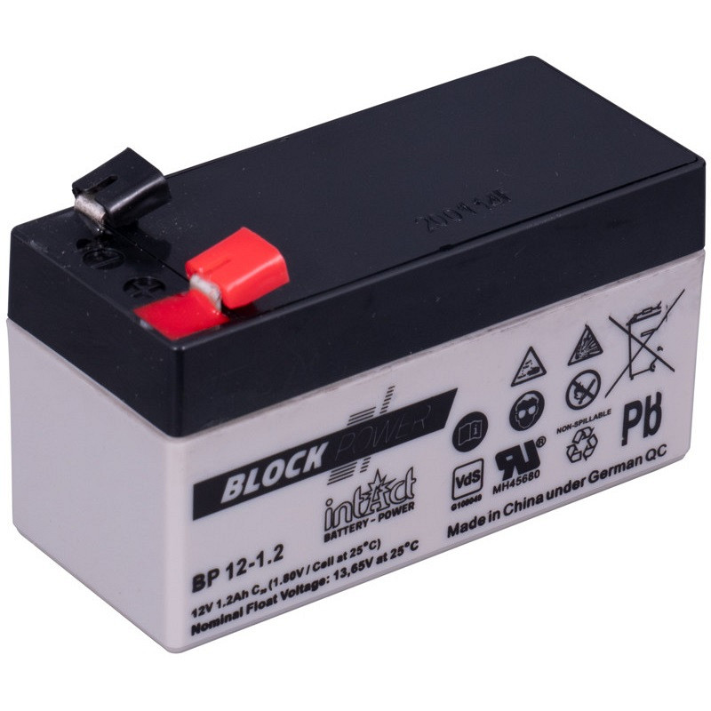 Akumulator intAct Block-Power 12V-1.2Ah (C20) AGM