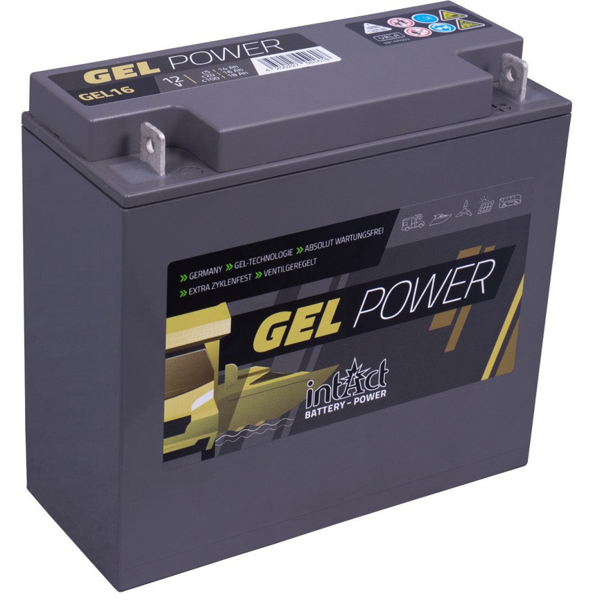 Akumulator intAct GEL-Power 12V-16Ah (Kopiraj)