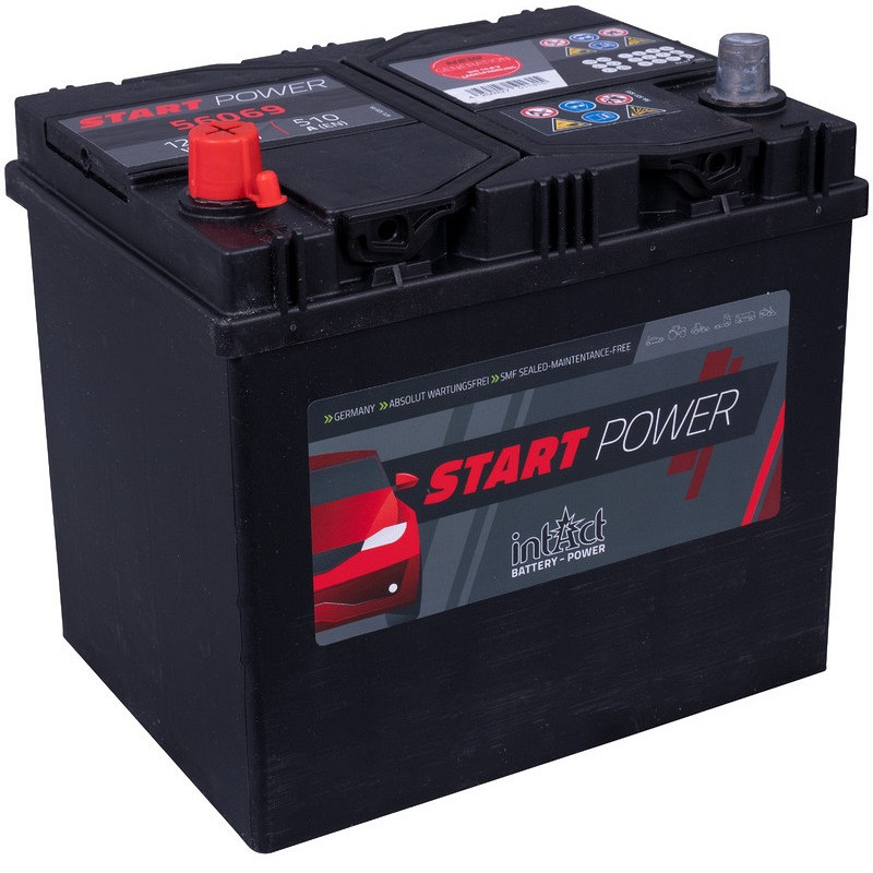 Akumulator intAct Start-Power 12V-60Ah ASIA L+