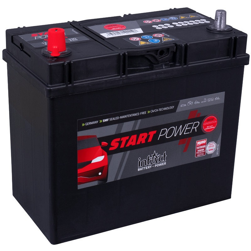 Akumulator intAct Start-Power 12V-45Ah ASIA L+