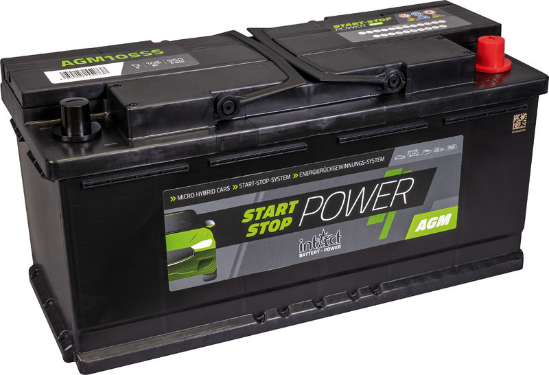 Akumulator intAct Start-Stop Power AGM 12V-105Ah