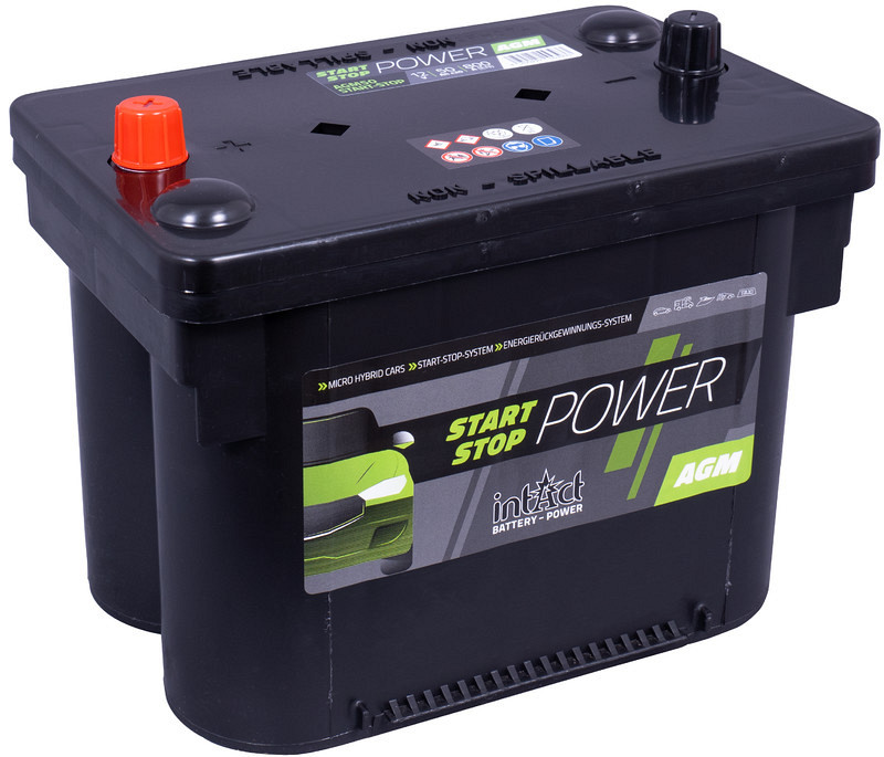 Akumulator intAct Start-Stop Power AGM 12V-50Ah