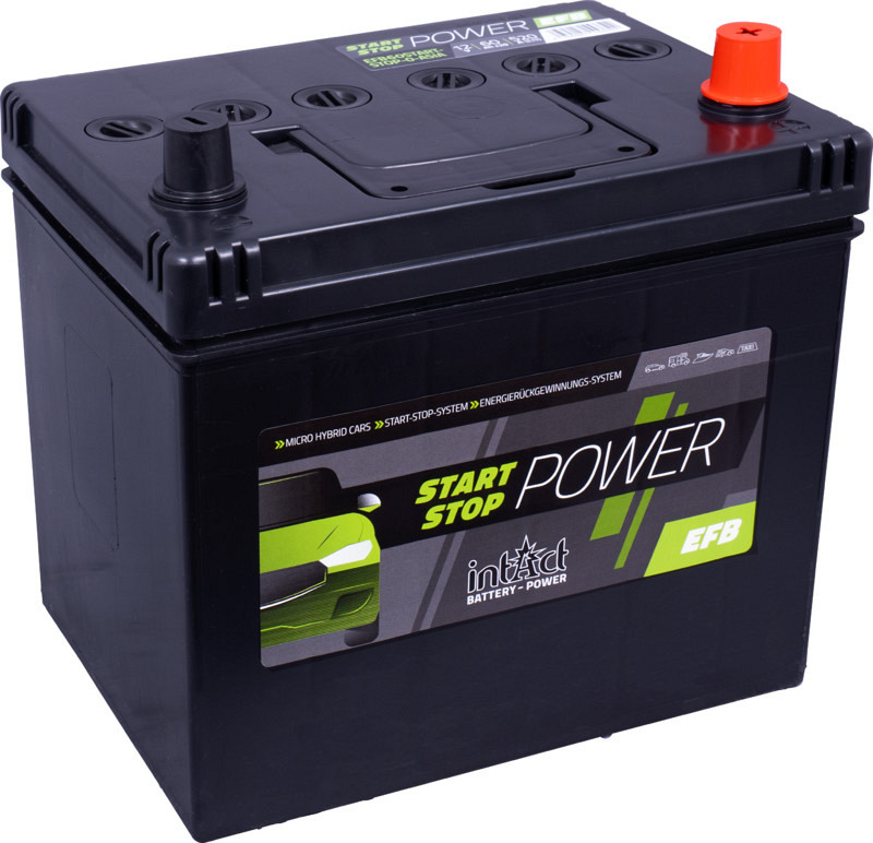 Akumulator intAct Start-Stop Power EFB 12V-60Ah ASIA D+