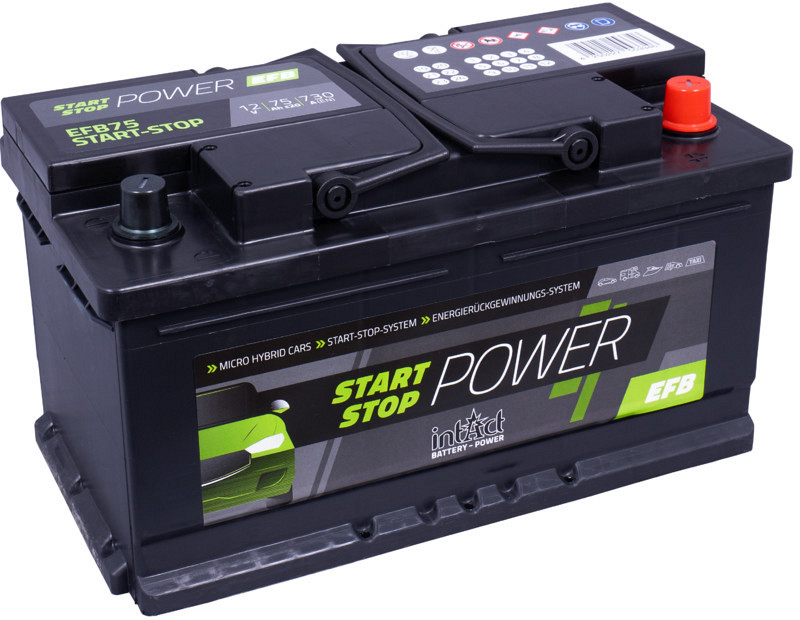 Akumulator intAct Start-Stop Power EFB 12V-75Ah