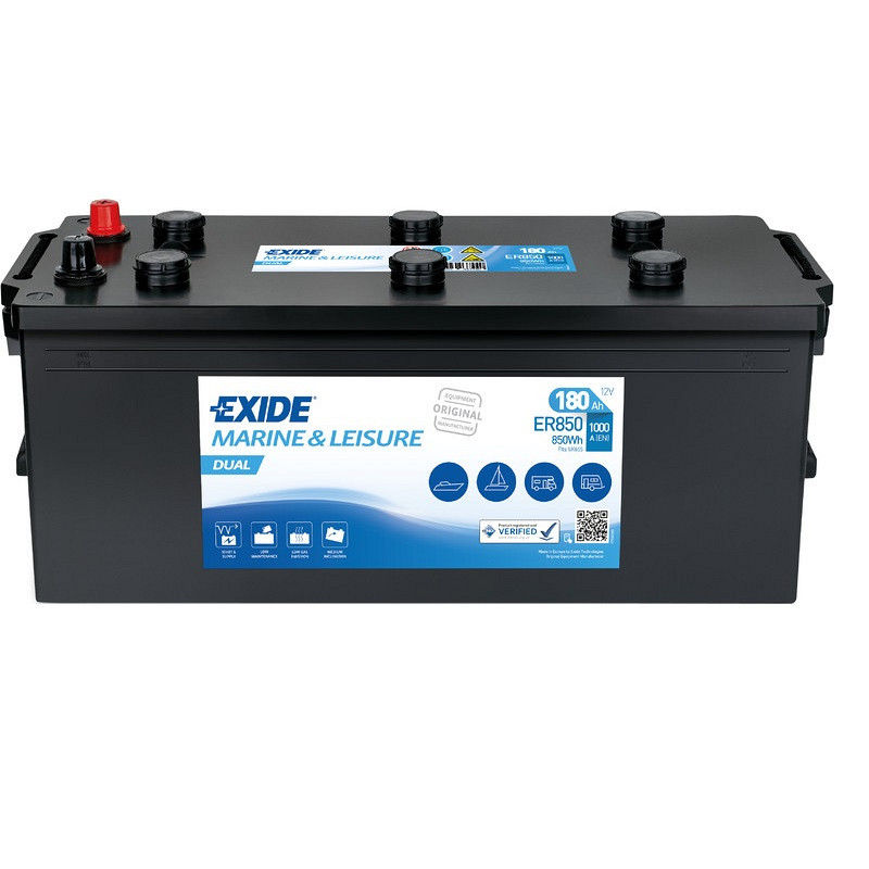 Akumulator Exide Dual WET 12V 180Ah    