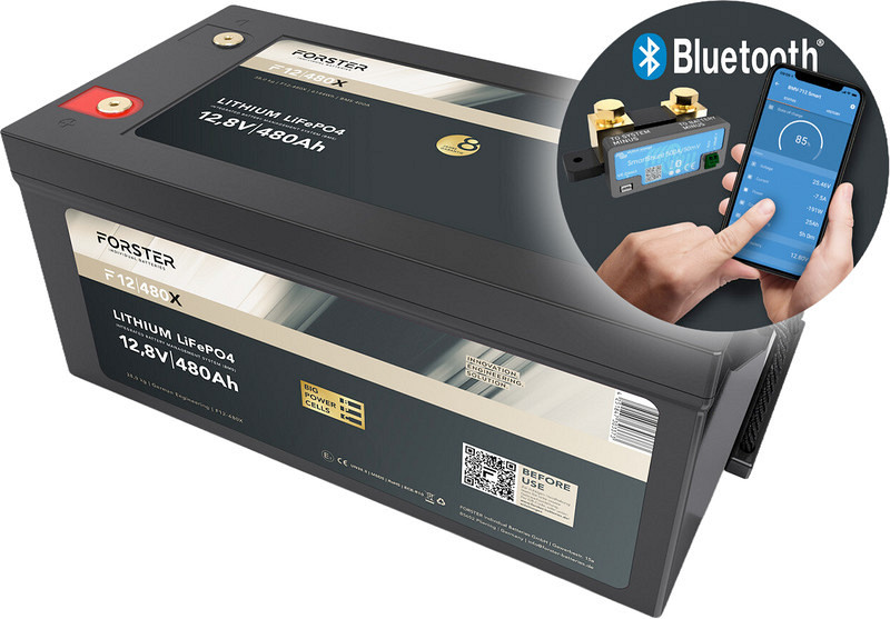 Akumulator Forster Premium F12-480XB 12.8V 480Ah 