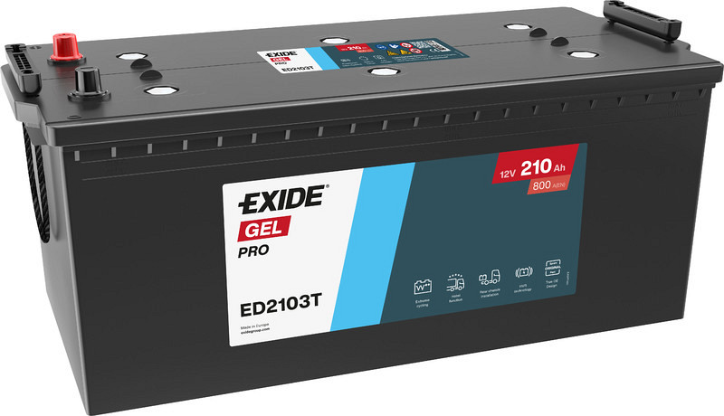 Akumulator Exide GEL PRO 12V 210Ah (c20)  