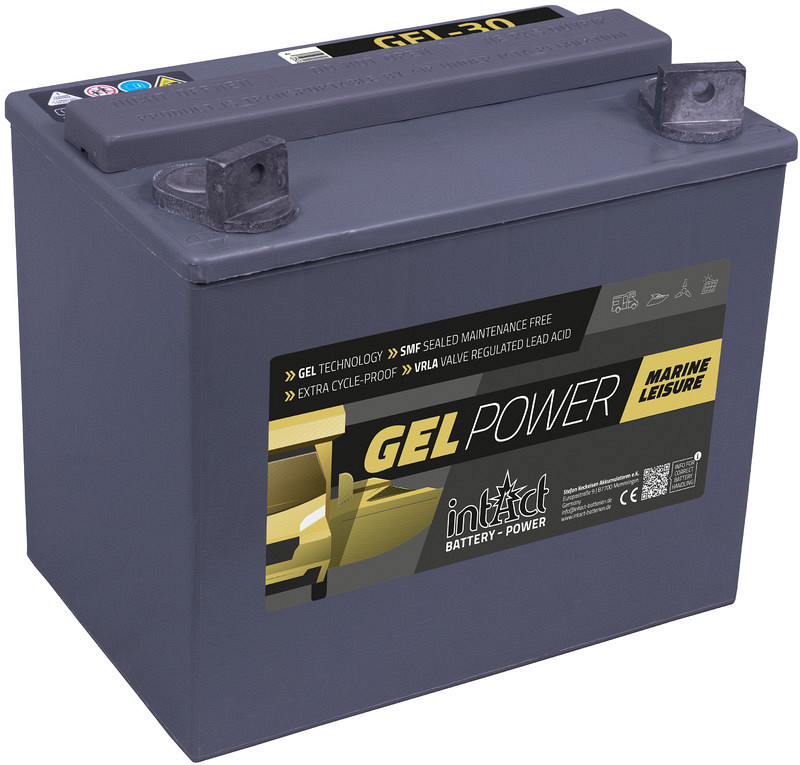 Akumulator intAct GEL-Power 12V-30Ah