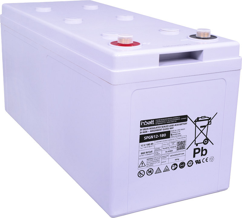 Akumulator Sacred Sun SPGN12V-180Ah (c10), 185Ah (c20) AGM