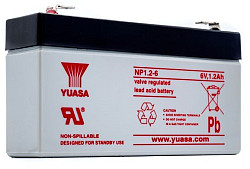 Akumulator YUASA NP1.2-6 6V-1.2Ah (C20) AGM