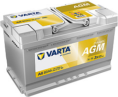Akumulator Varta Dynamic AGM 12V-80Ah