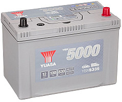 Akumulator Yuasa YBX 5000 12V-100Ah ASIA D+