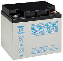 Akumulator YUASA NPC 12V-38 Ah (C20) AGM